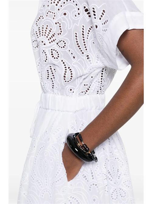 Abito con ricamo sangallo ERMANNO FIRENZE | D48EQ028EN0MF01000010